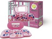 Make-Up voor Kinderen - Tachan - Speelgoedmake-up Doos met Spiegel - 17-Delig