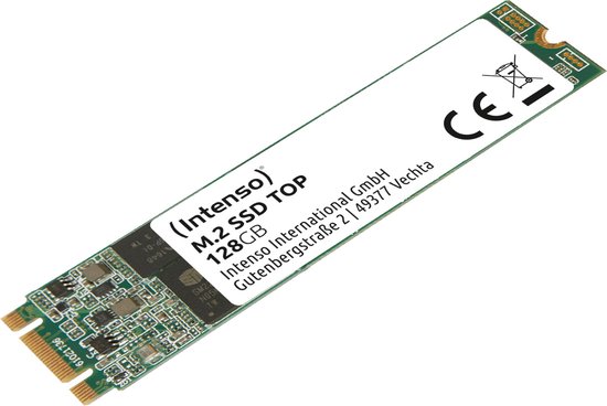 Intenso) M.2 SSD SATA III Top - Interne SSD - 2280 - SATA III - 128GB -  550MB/s (3832430) | bol.com