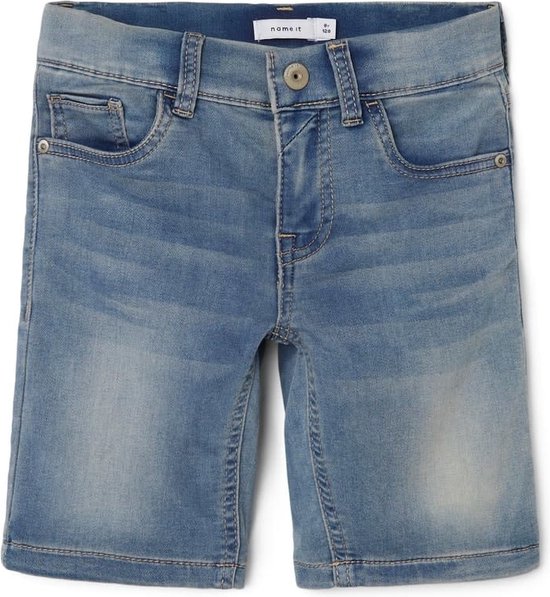 NAME NOOS SHORTS DNM IT SW L Blue NKMTHEO | 5799-TH - Jongens Light XSL Denim bol Jeans -...