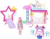 Barbie A Touch of Magic - Barbie speelset - Met pop en accessoires