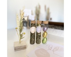 Lottea Giftset Theeproeverij 'Paashaasje' - paascadeau, cadeau pasen, thee proeverij pakket, thee cadeau, thee pakket, thee cadeaupakket, thee geschenkset, relatiegeschenk