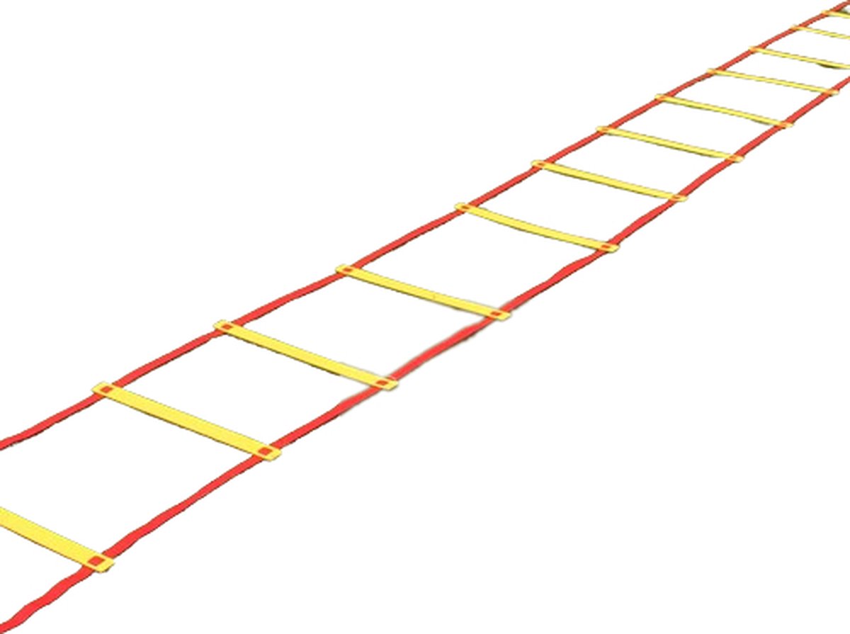 Loopladder - 3 Meter - Agility Ladder - Fitness Sportladder Voetbal Oefeningen - Voetbal Accessoires
