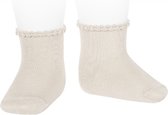 Cóndor Sokken Basic Pattern Cuff | 2748/4 | Linen/Beige | 0-3 mnd | maat 000