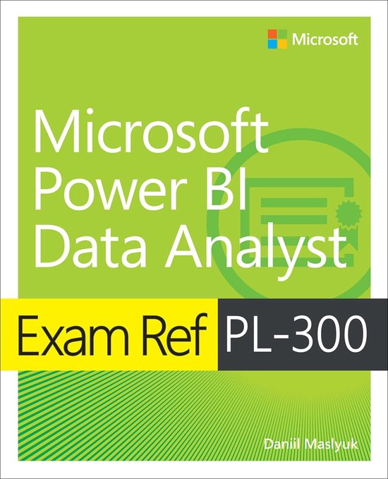 Exam Ref - Exam Ref PL-300 Microsoft Power BI Data Analyst - cover