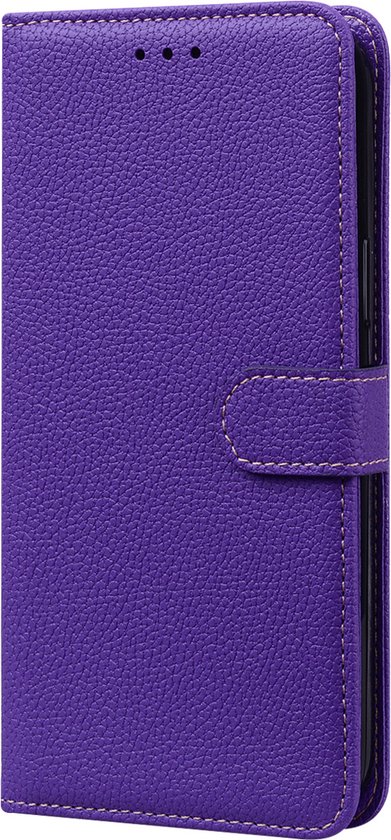 Coque OPPO Reno 7 - Bookcase - Cordon - Porte-cartes - Portefeuille - Protection appareil photo - TPU - Violet