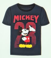 Disney Mickey Mouse T-shirt Zwart Maat 116