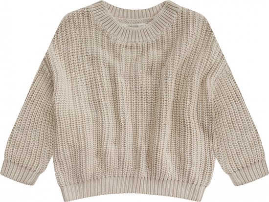 Your Wishes Knit Nevada Truien & Vesten Meisjes - Sweater - Hoodie - Vest- Zand - Maat 110/116
