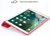Tablet Hoes geschikt voor iPad Hoes 2022 - 10e generatie - 10.9 inch - Smart Cover - A2757 - A2777 - Rood