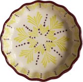 Floz Design aardewerk tartelettes - kleine taartvormpjes - kleine quichevorm - klassiek model - set van 2