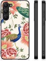 Dierenprint Telefoonhoesje geschikt voor Samsung Galaxy S23 Plus Pink Peacock