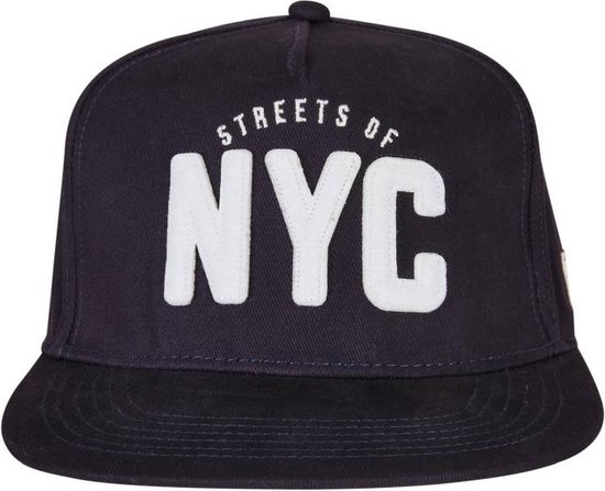 Cayler & Sons - Streets of NYC Snapback Pet - Donkerblauw