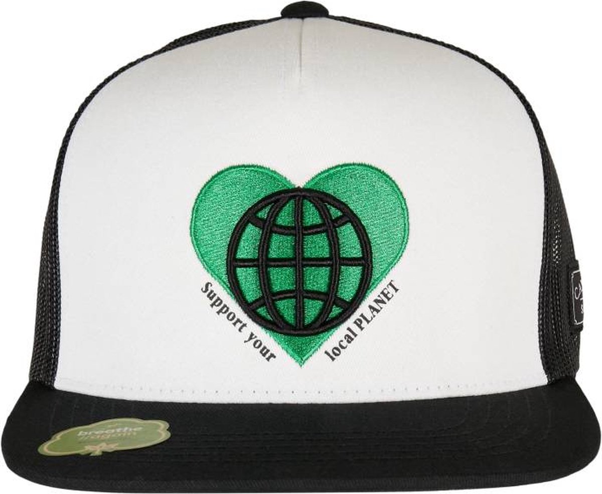 Cayler & Sons - Local Planet Trucker Snapback Pet - Zwart/Multicolours