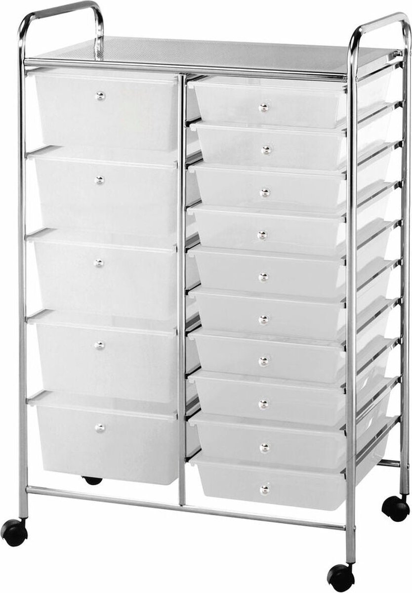 Ladenkast DKD Home Decor PVC Metaal (63 x 39 x 97 cm)