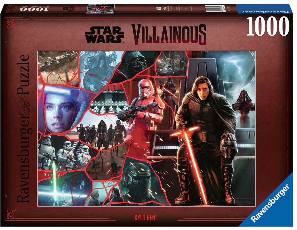 Star Wars Villainous - Kylo Ren Puzzel (1000 stukjes)