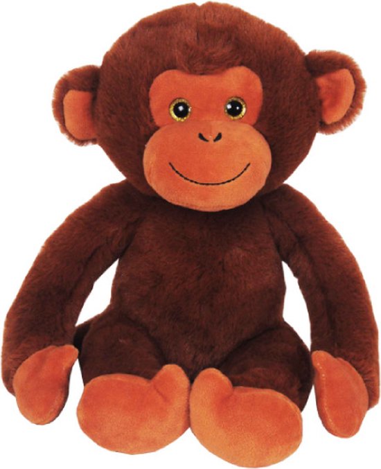 Aap (Bruin) Pluche Knuffel 35 cm {Speelgoed Dieren Knuffeldier ...