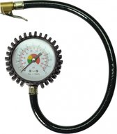 Stanley Manometer 150538XSTN - Drukmeter voor Compressor - Max. 12Bar - Bar/PSI - Zwart