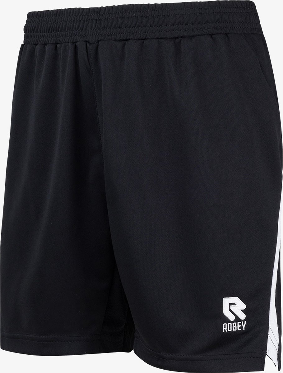Robey Scheidsrechtersshort Heren - Zwart | Maat: 2XL