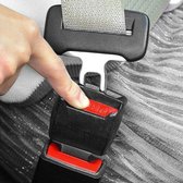 Boucle de ceinture de sécurité de voiture - Rallonge de ceinture de sécurité - Arrêt de bip de ceinture de sécurité sécurisé - Clip de ceinture de sécurité - Conduite confortable et sûre - Pour les femmes enceintes - Universel - Zwart