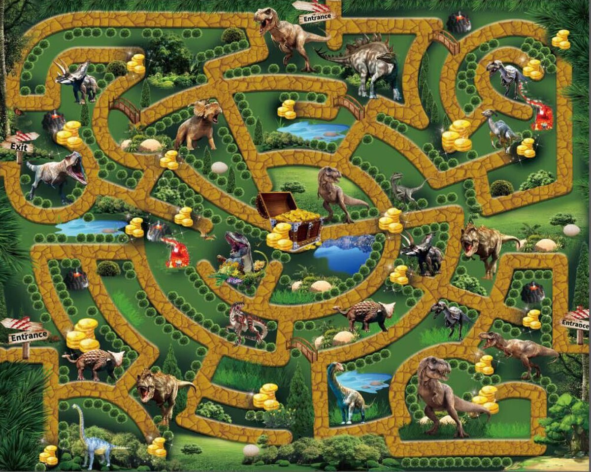 JMKA Dinosaurus speelgoed - Dinosaurussen speelfiguren- Dinosaurus speelgoed jongen 3 jaar- dinosaurus- Jurassic world - 9 dinosaurussen 15 CM + Dino speelgoed auto - COMPELETE SET — afbeelding 15
