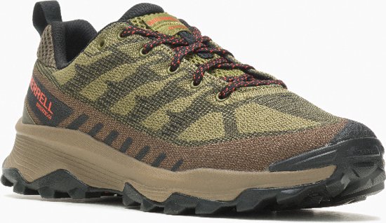 Merrell SPEED ECO WP - Chaussure de marche basse - Homme - Couleur AVOCADO/KANGAROO - Taille 43