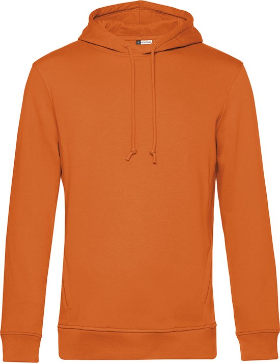 Organic Inspire Hooded° B&C Collectie maat XS Oranje