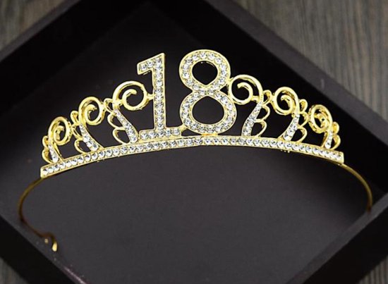 Kristallen Tiara Kroon Hoofdband Met Kammen - Prinses Bruid Tiara