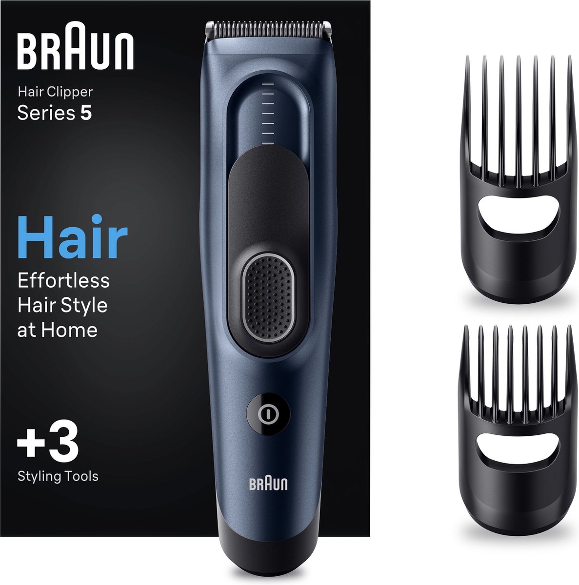 Braun Haartrimmer - Series 5 - HC5350 - Haartrimmer Met 17 Lengte-Instellingen