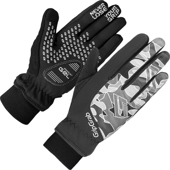 Gants de Gants de cyclisme GripGrab Rebel Winter Glove - Taille M - Zwart