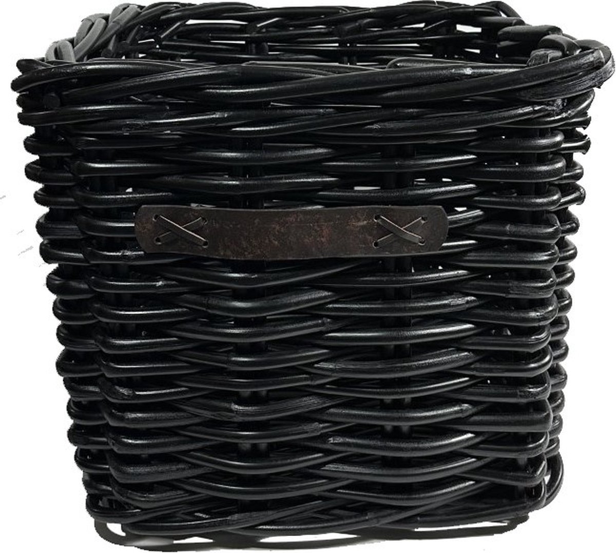 Rotan Plantenmand Zwart Elena