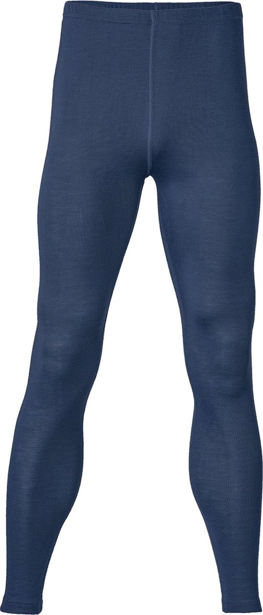 Heren Legging Zijde - Merino Wol Engel Natur - GOTS navy blauw 54/56(XL)