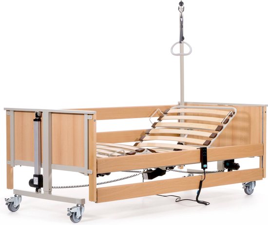 AKS-L4 Het standaard verzorgingsbed met houten latenbodem