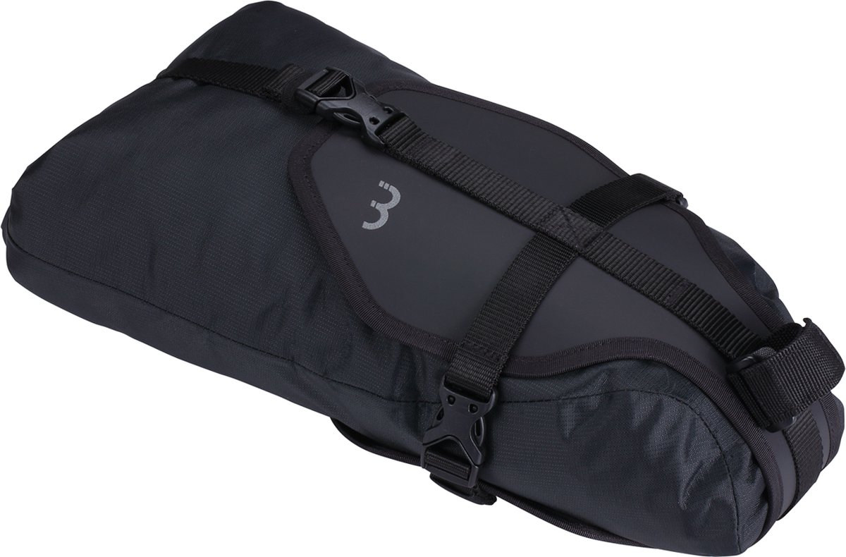 BBB Cycling SeatSupply Zadeltas Fiets – Bikepacking – Drybag – Racefiets Tas – Waterdicht – Zwart – 5L – BSB-146