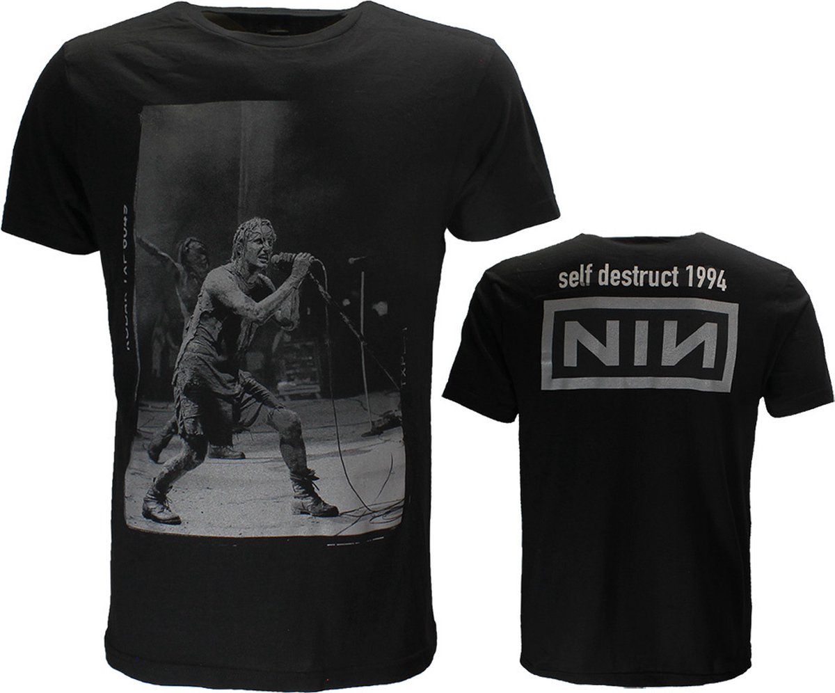 Nine Inch Nails Self Destruct 1994 T-Shirt - Officiële Merchandise - XXL