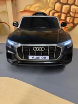 Kars Toys - Audi Q8 - Elektrische Kinderauto - Zwart - Met Afstandsbediening