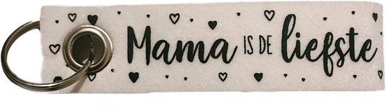 3BMT Sleutelhanger Mama is de liefste - Moederdag cadeau voor mama