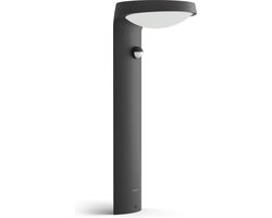 Philips LED Philips Tyla sokkellamp op zonne-energie - antraciet - met sensor - 1.2W