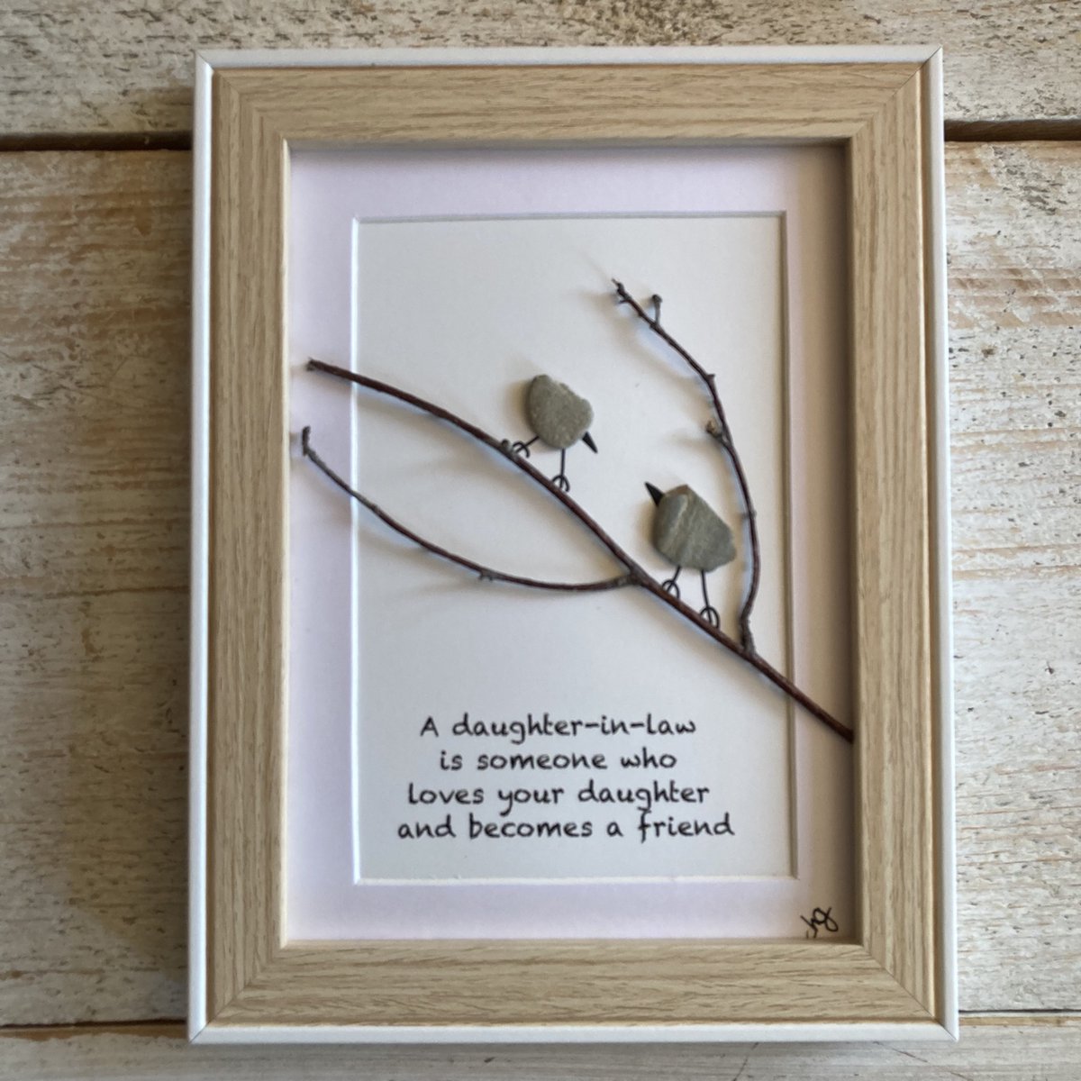 Schilderijtje 3D. A daughter-in-law is someone who loves your daughter and becomes a friend