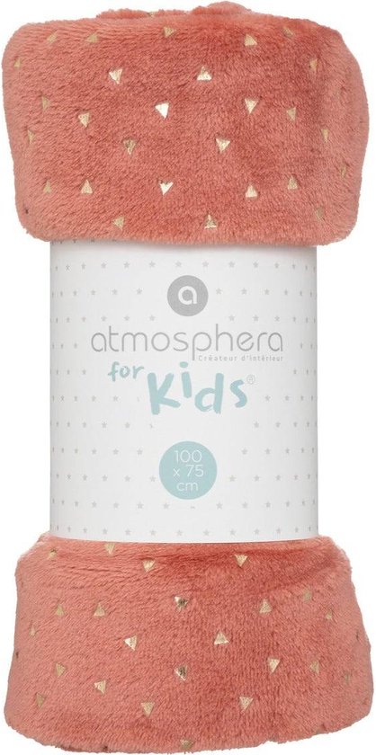 Plaid - Terracotta flannel - Kids 100x75
