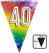 Boland - Folievlaggenlijn '40' Multi - Regenboog - Regenboog