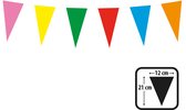 Boland - Papieren vlaggenlijn veelkleurig Multi - Geen thema - Verjaardag - Feestversiering
