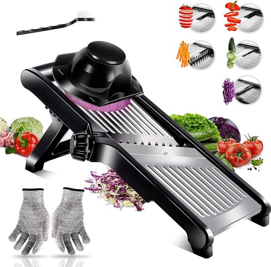 Chef's Inspirations Mandoline Gemüsehobel Gemüseschneider Eignet sich