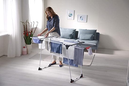 Leifheit Pegasus 180 Solid Plus staand droogrek, opvouwbaar droogrek