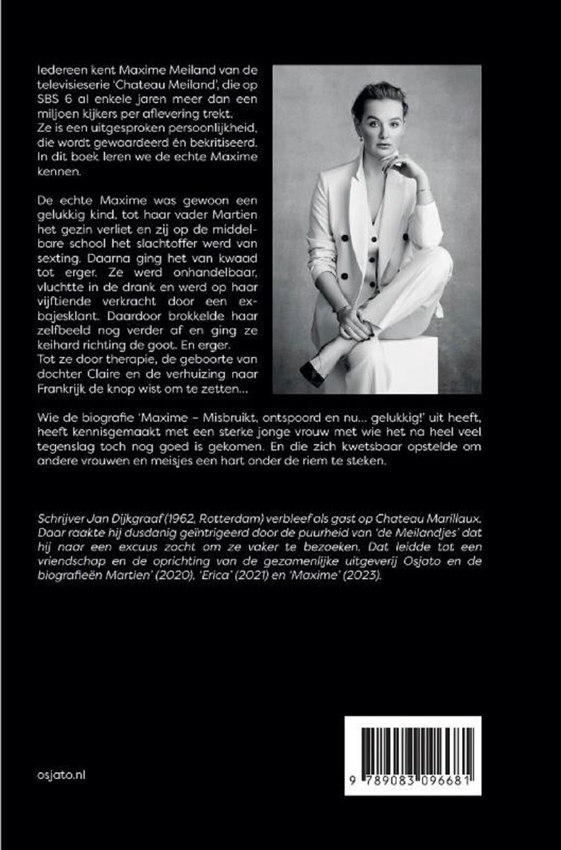 Maxime - back cover
