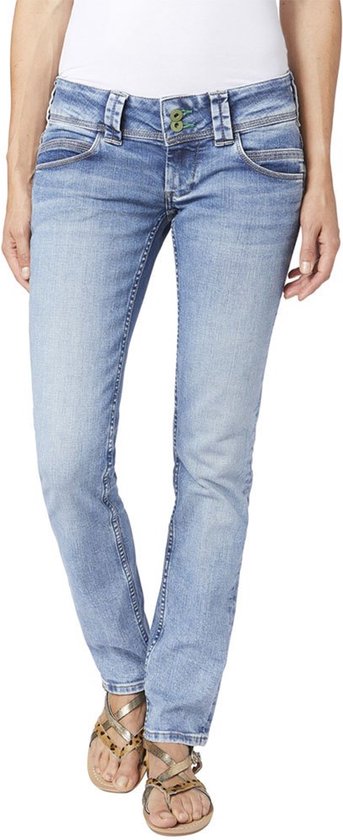 PEPE JEANS Venus Jeans - Dames - Denim - W32 X L30 | bol.com