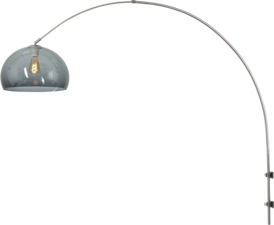 Dat Koel toonhoogte Steinhauer Sparkled Light wandlamp - booglamp - 140 tot 185 cm breed -  staal met... | bol.com