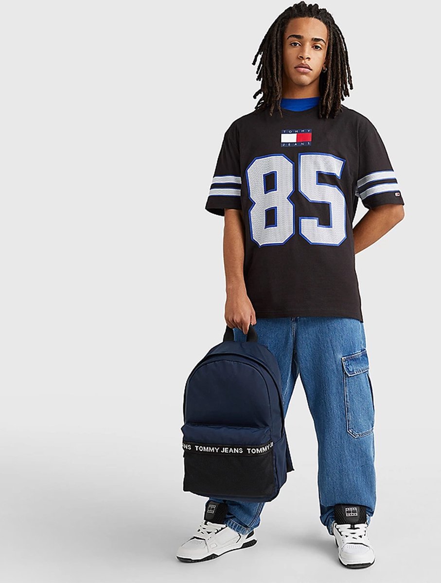 Tommy Hilfiger Heren Rugzak Textiel - Blauw — afbeelding 7