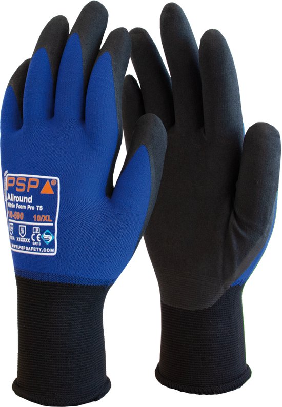 PSP 10-590 Gant de travail polyvalent en mousse de nitrile Pro TS