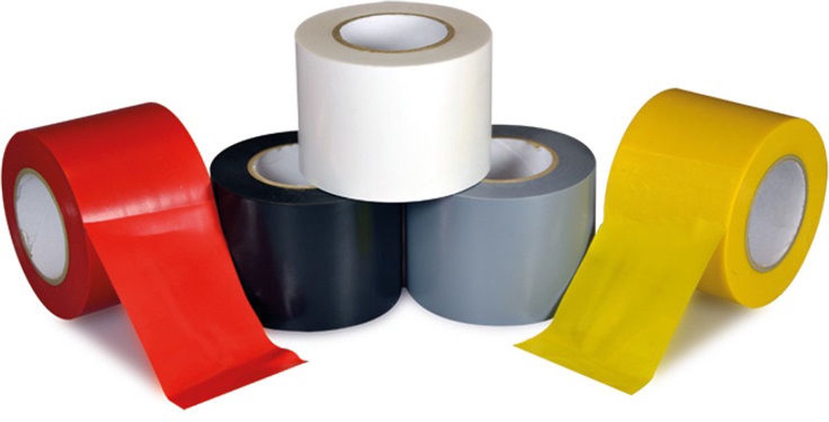 HPX 52300 PVC isolatietape - grijs - 50 mm x 20 m