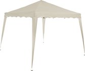 Deuba Partytent Paviljoen 3x3 - Zijwanden/Opvouwbaar - Capri Beige