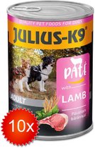 Julius-K9 - Nourriture pour chiens en conserve - Nourriture Alimentation humide - Adulte - Agneau - 10 x 400g